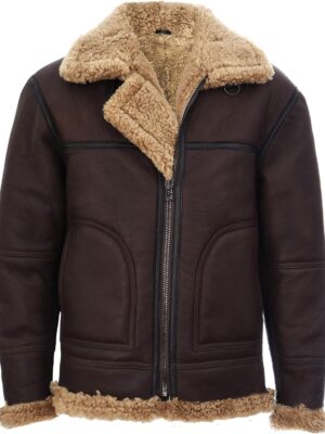 mens-aviator-bomber-real-shearling-sheepskin-brown-leather-jacket