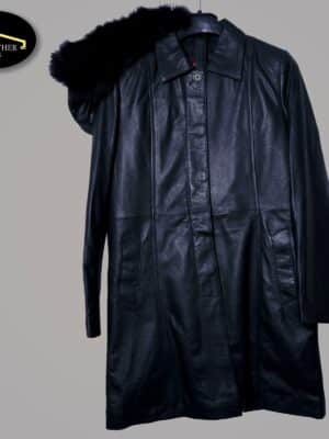 Black-long-leather-coat