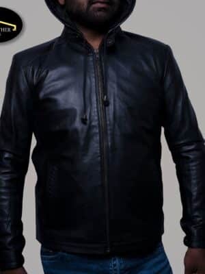 black-hooded-leather-jacket