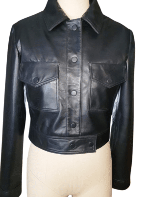 black-biker-leather jacket