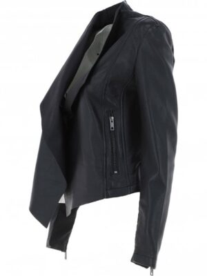 Black water fall style jacket for women