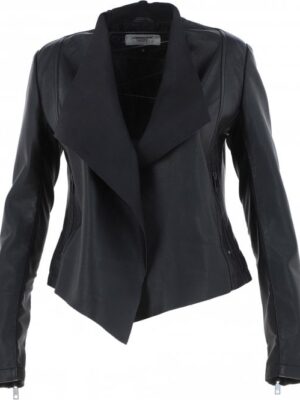 Black water fall style jacket for women